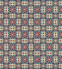 Conway Fabric by Lewis & Wood Iris