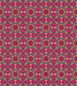 Conway Fabric by Lewis & Wood Zinnia