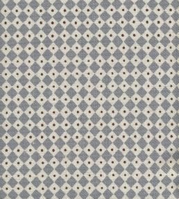 Diamond Dot Fabric by Lewis & Wood Wedgewood Blue