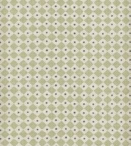 Diamond Dot Fabric by Lewis & Wood Greengage