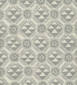 Monochrome Fabric by Lewis & Wood Sea Holly