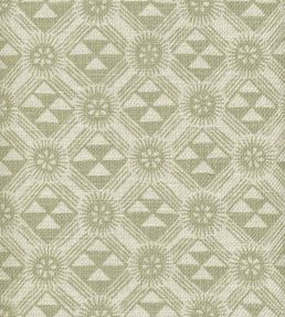 Monochrome Fabric by Lewis & Wood Greengage