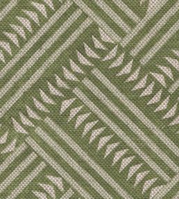 Checkerbox Fabric by Lewis & Wood Cactus