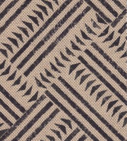 Checkerbox Fabric by Lewis & Wood Charcoal
