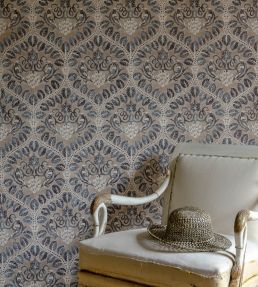 Berry Brothers Wallpaper by Lewis & Wood Cola