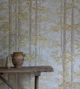 Bosky Wallpaper by Lewis & Wood Mellow