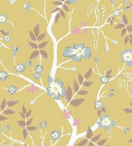 Cindas Roses Wallpaper by Lewis & Wood Sunshine