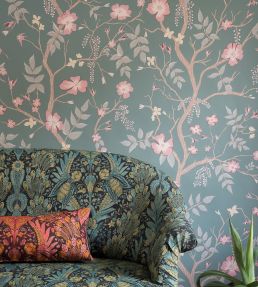Cindas Roses Wallpaper by Lewis & Wood Magic
