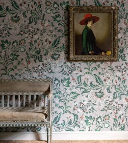 Coromandel Wallpaper by Lewis & Wood Malachite