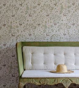 Voysey Park Wallpaper by Lewis & Wood Cluny