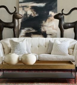 Lexington Fabric by Andrew Martin Taupe
