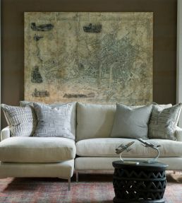 Lexington Fabric by Andrew Martin Smoke