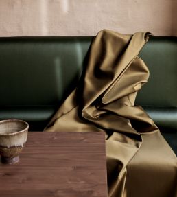 Lexington Fabric by Mark Alexander Burnt Orange