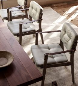 Lexington Fabric by Mark Alexander Burnt Orange