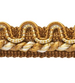 Lezardes Crete Gimp 13mm Trimming by Houles Bronze