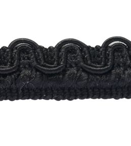 Lezardes Crete Gimp 13mm Trimming by Houles Carbone