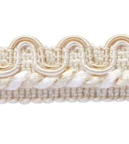 Lezardes Crete Gimp 13mm Trimming by Houles Creme