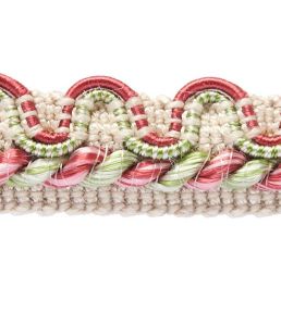 Lezardes Crete Gimp 13mm Trimming by Houles Floral Rouge