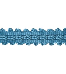 Lezardes Straight Gimp 11mm Trimming by Houles Ara Bleu