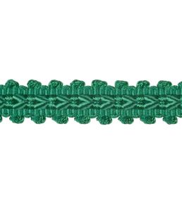 Lezardes Straight Gimp 11mm Trimming by Houles Emeraude