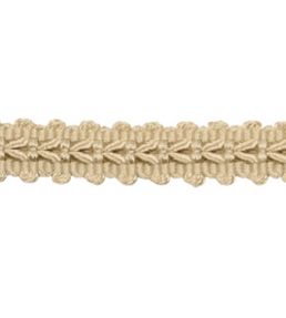 Lezardes Straight Gimp 11mm Trimming by Houles Sable
