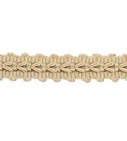 Lezardes Straight Gimp 11mm Trimming by Houles Sable