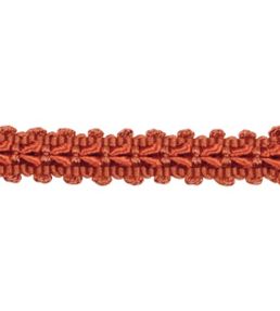 Lezardes Straight Gimp 11mm Trimming by Houles Terre de Sienne