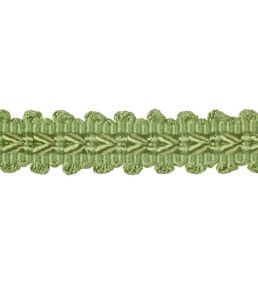 Lezardes Straight Gimp 11mm Trimming by Houles Vert d Orient