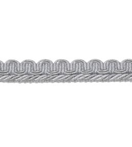 Lezardes Thin Gimp 10mm Trimming by Houles Argent
