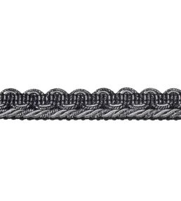 Lezardes Thin Gimp 10mm Trimming by Houles Graphite