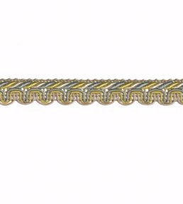 Lezardes Thin Gimp 10mm Trimming by Houles Jaune Celeste
