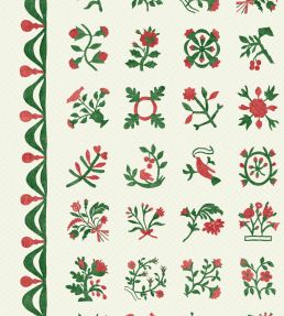 Libertyville Fabric by Lewis & Wood Poppy Leaf