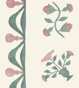 Libertyville Fabric by Lewis & Wood Sage Rose