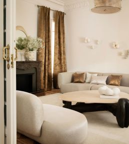 Lidia Fabric by Lizzo Beige
