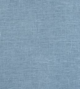 Light Weight Plain Linen Fabric by Volga Linen Chambray Blue
