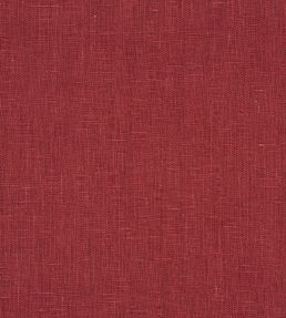 Light Weight Plain Linen Fabric by Volga Linen Anniversary Volga Red