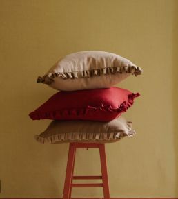 Light Weight Plain Linen Fabric by Volga Linen Bronze