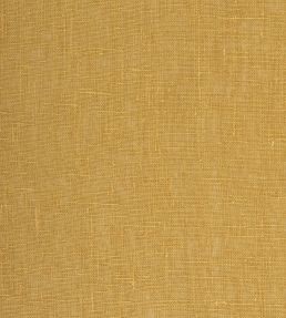 Light Weight Plain Linen Fabric by Volga Linen Old Gold