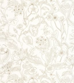 Lightness Wallpaper by Caselio Blanc Or