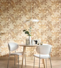 Lignaria Wallpaper by Caselio Vert