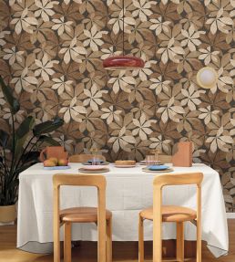 Lignaria Wallpaper by Caselio Noir