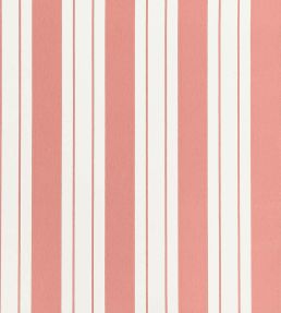 Ligorio Stripe Wallpaper by Osborne & Little Coral