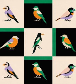 Like a Bird Wallpaper by Coordonne Noir