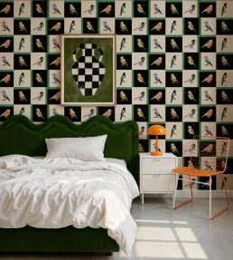 Like a Bird Wallpaper by Coordonne Noir
