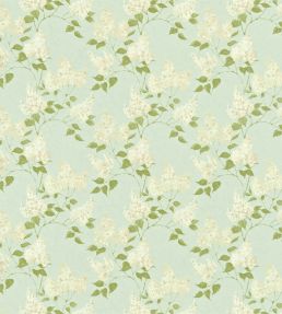 Lilacs Fabric by Sanderson Duck Egg/Ivory