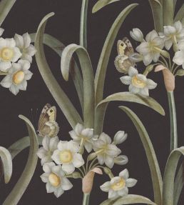 Lilian Wallpaper by Sandberg Charcoal