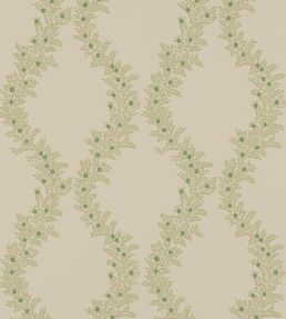 Liliana Wallpaper by Colefax and Fowler Leaf Green