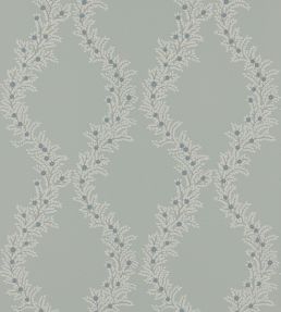 Liliana Wallpaper by Colefax and Fowler Old Blue