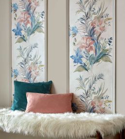 Lilliana Wallpaper by 1838 Wallcoverings Cream