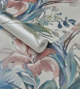 Lilliana Wallpaper by 1838 Wallcoverings Cream